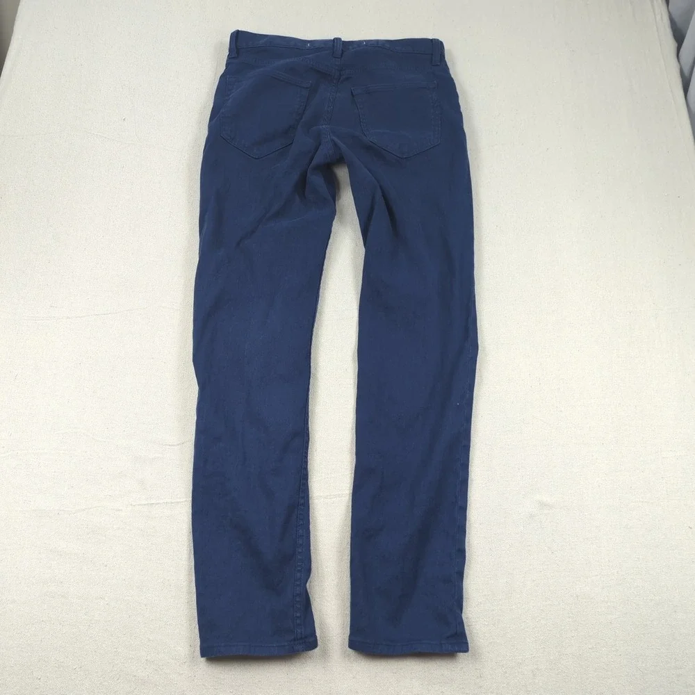 Banana‎ Republic Mens 30x32 Blue Pants Traveler Athletic Slim Fit Golf Stretch